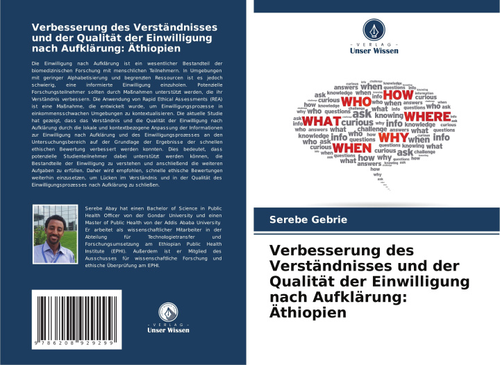 Kniha Verbesserung des Verständnisses und der Qualität der Einwilligung nach Aufklärung: Äthiopien Serebe Gebrie
