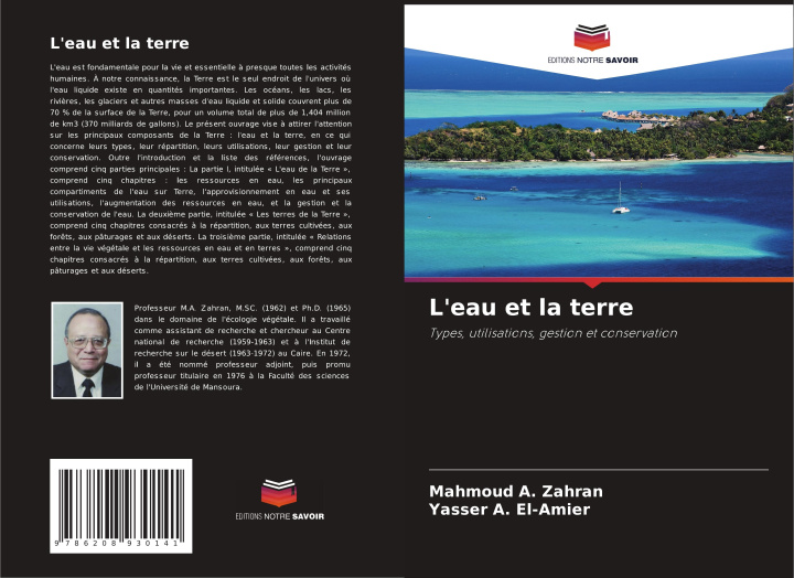 Kniha L'eau et la terre Yasser A. El-Amier
