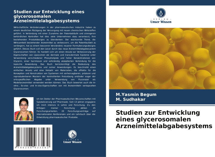 Buch Studien zur Entwicklung eines glycerosomalen Arzneimittelabgabesystems M. Sudhakar