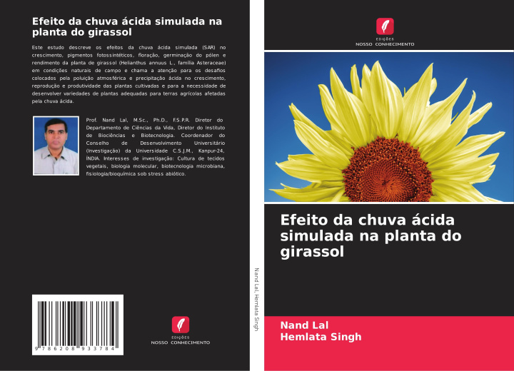 Knjiga Efeito da chuva ácida simulada na planta do girassol Hemlata Singh