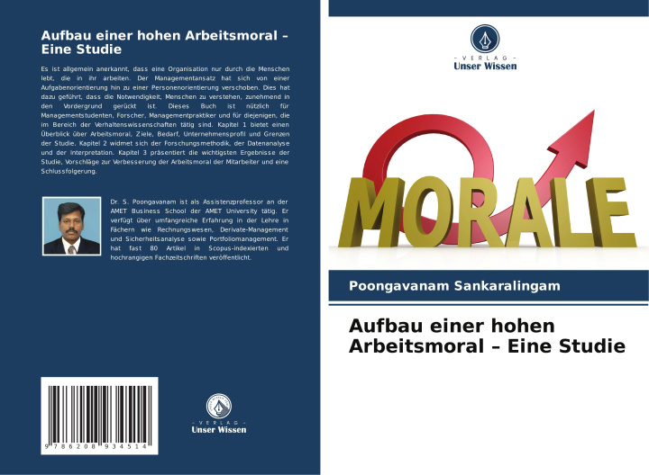 Kniha Aufbau einer hohen Arbeitsmoral - Eine Studie Poongavanam Sankaralingam