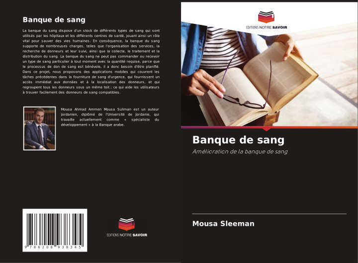 Kniha Banque de sang Mousa Sleeman