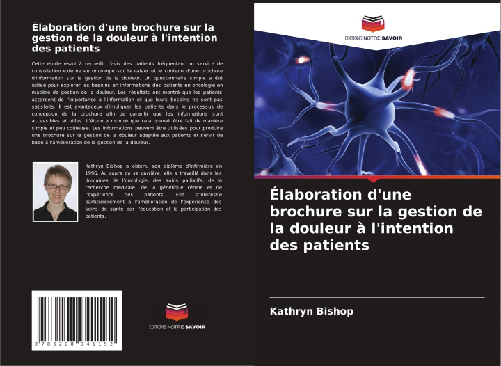 Kniha Élaboration d'une brochure sur la gestion de la douleur à l'intention des patients Kathryn Bishop