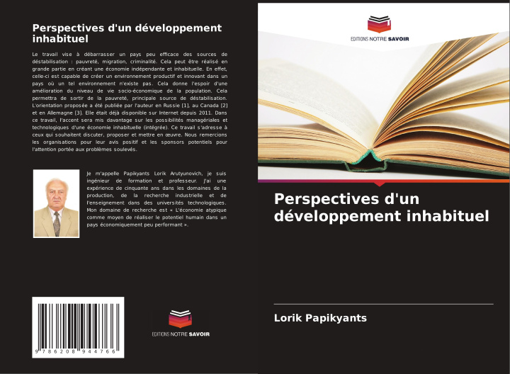 Kniha Perspectives d'un développement inhabituel Lorik Papikyants