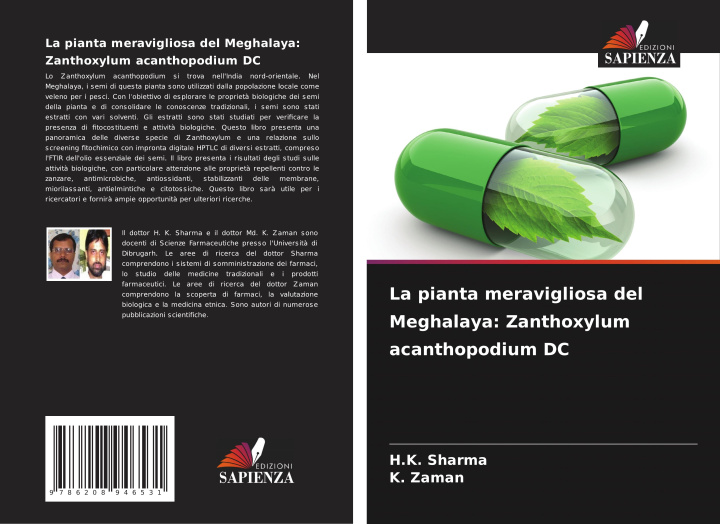 Libro La pianta meravigliosa del Meghalaya: Zanthoxylum acanthopodium DC K. Zaman