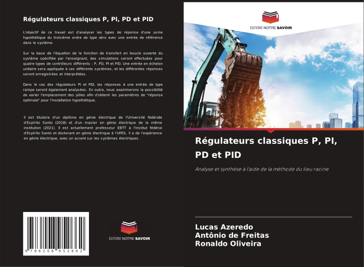 Kniha Régulateurs classiques P, PI, PD et PID Antônio de Freitas