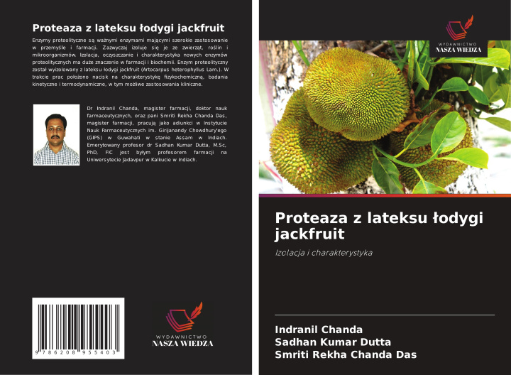 Kniha Proteaza z lateksu ¿odygi jackfruit Sadhan Kumar Dutta