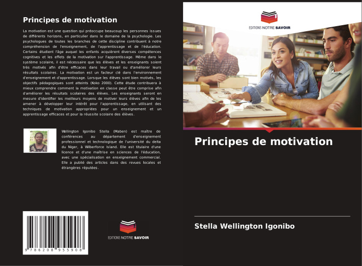 Kniha Principes de motivation Stella Wellington Igonibo