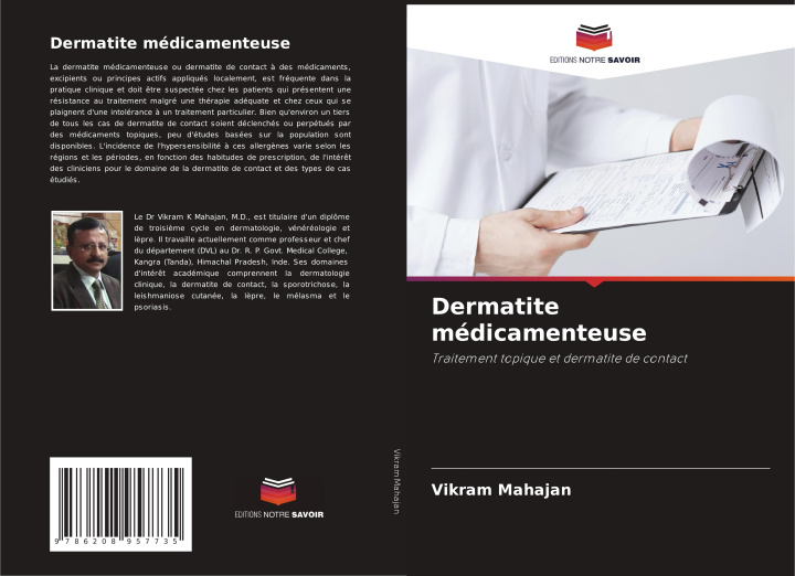 Kniha Dermatite médicamenteuse Vikram Mahajan