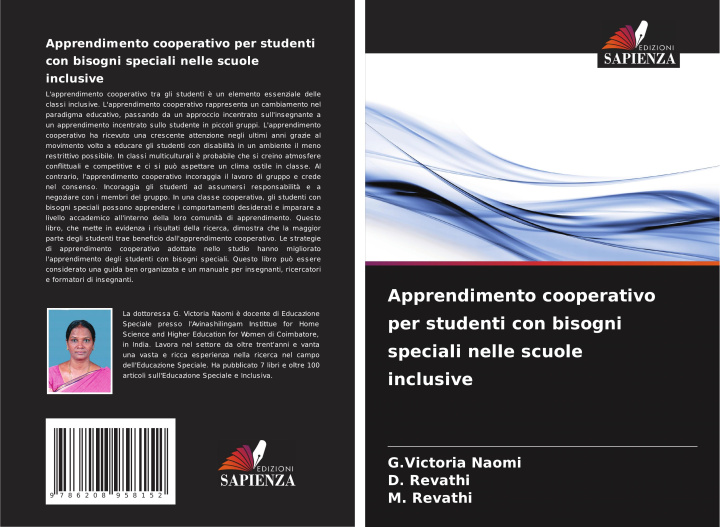 Kniha Apprendimento cooperativo per studenti con bisogni speciali nelle scuole inclusive D. Revathi
