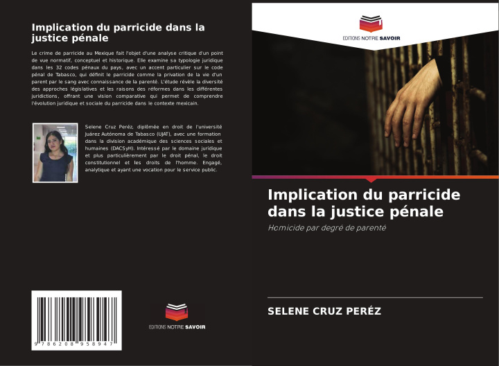 Kniha Implication du parricide dans la justice pénale SELENE CRUZ PERÉZ