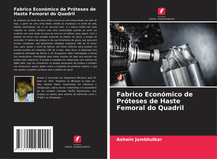 Kniha Fabrico Económico de Próteses de Haste Femoral do Quadril Ashwin Jambhulkar