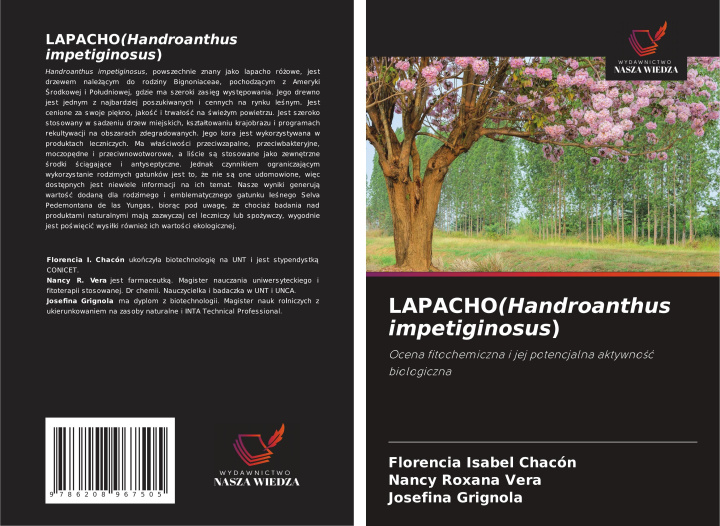 Buch LAPACHO(Handroanthus impetiginosus) Nancy Roxana Vera
