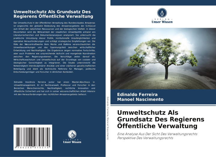 Kniha Umweltschutz Als Grundsatz Des Regierens Öffentliche Verwaltung Manoel Nascimento