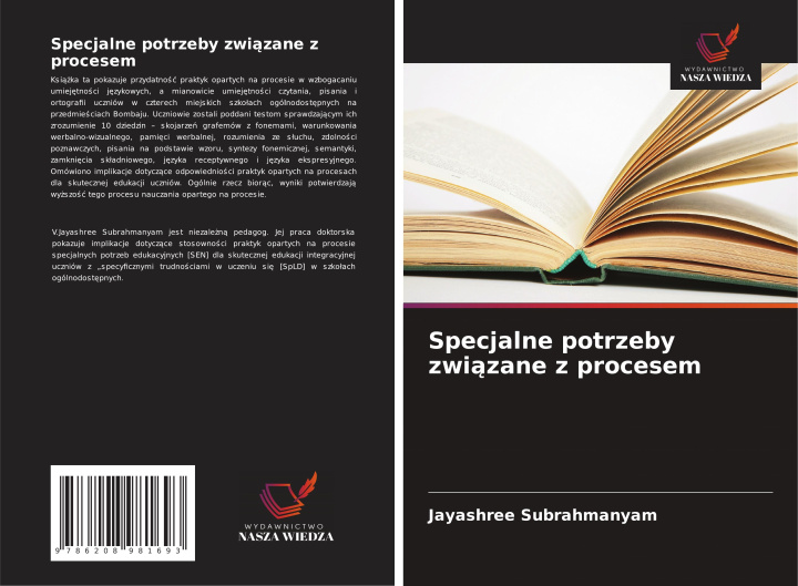 Buch Specjalne potrzeby zwi¿zane z procesem Jayashree Subrahmanyam