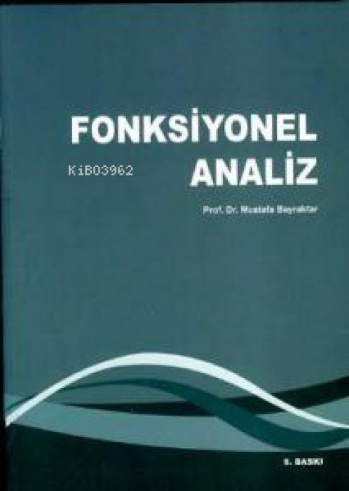 Kniha Fonksiyonel Analiz 