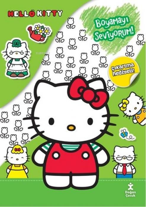 Kniha Hello Kitty Boyamayi Seviyorum 