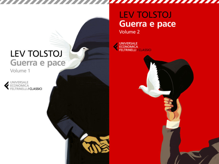 Kniha Guerra e pace Lev Tolstoj