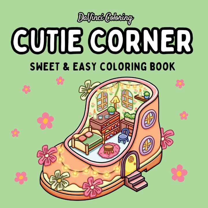 Kniha Cutie Corner DaVinci Coloring