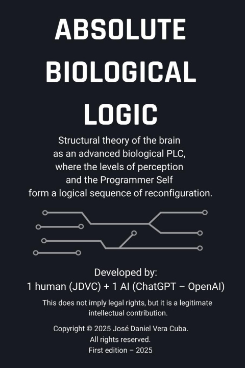 Kniha ABSOLUTE BIOLOGICAL LOGIC 