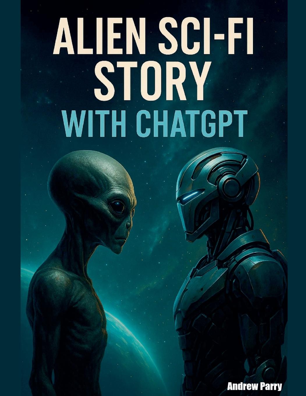 Kniha Alien Sci-Fi Story with ChatGPT 