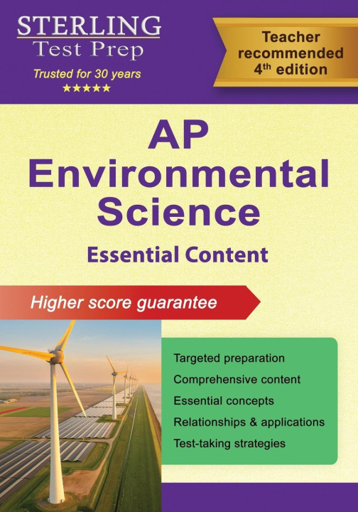 Kniha AP Environmental Science Essential Content Sterling Test Prep