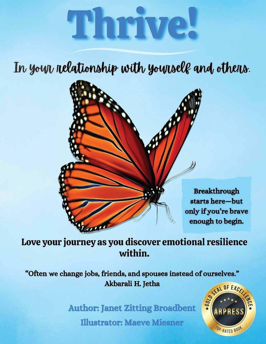 Kniha Thrive! In your relationship with yourself and others 