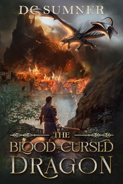 Kniha The Blood-Cursed Dragon DC Sumner