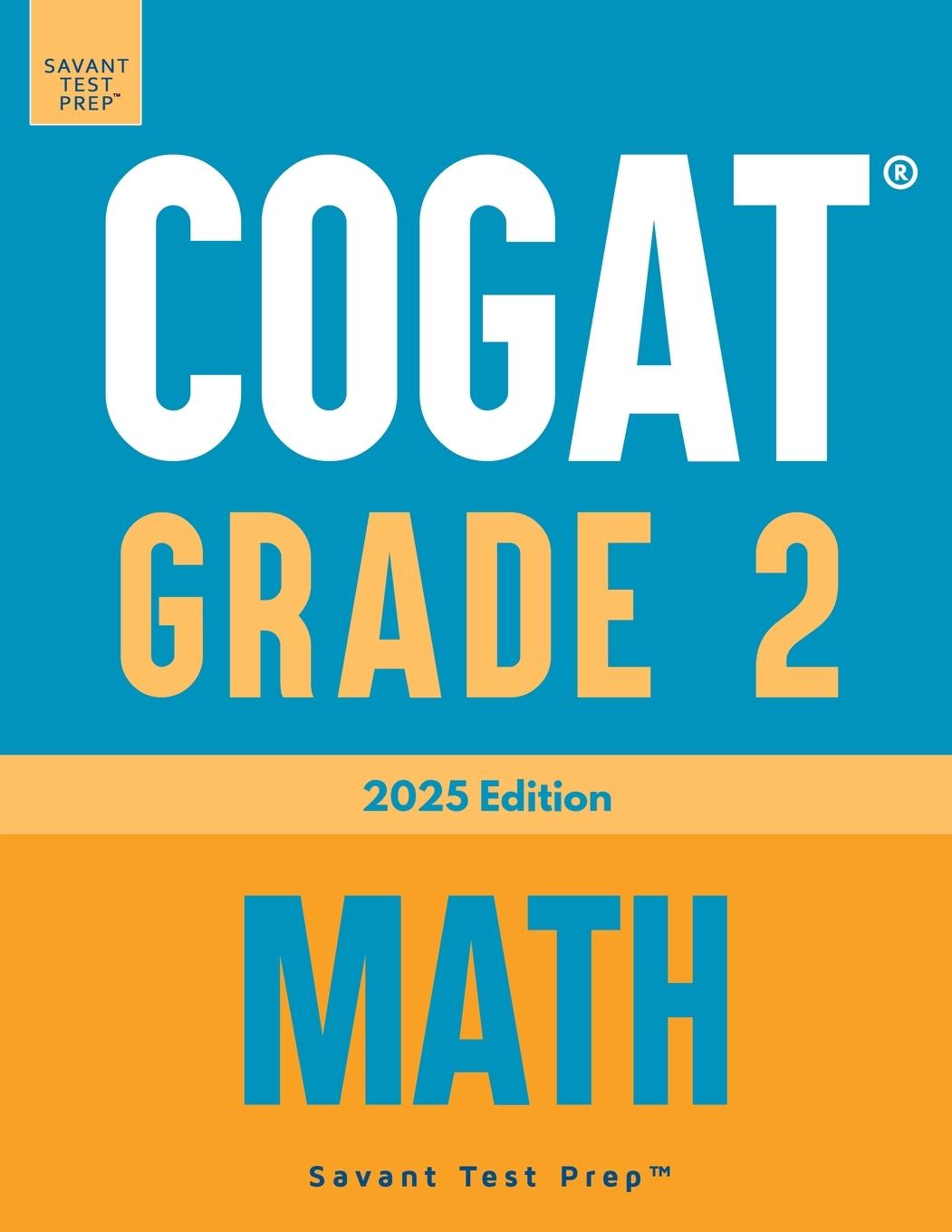 Boek COGAT Grade 2 Math Savant Test Prep