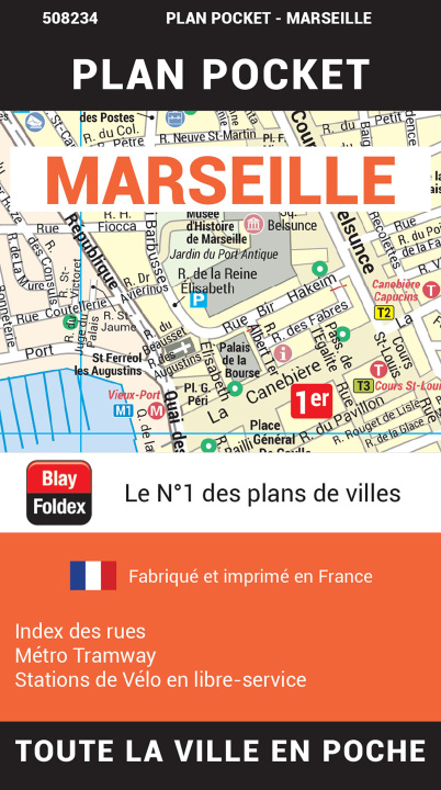Buch MARSEILLE PLAN POCKET 2025 BLAY-FOLDEX