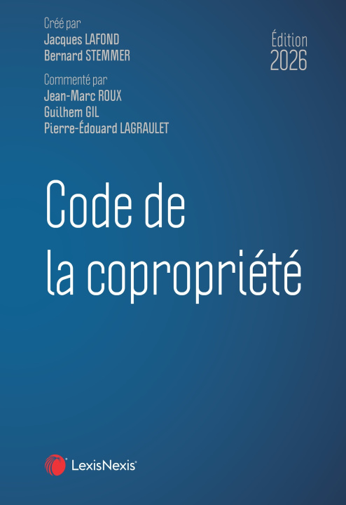 Książka Code de la copropriété 2026 Jean-Marc Roux