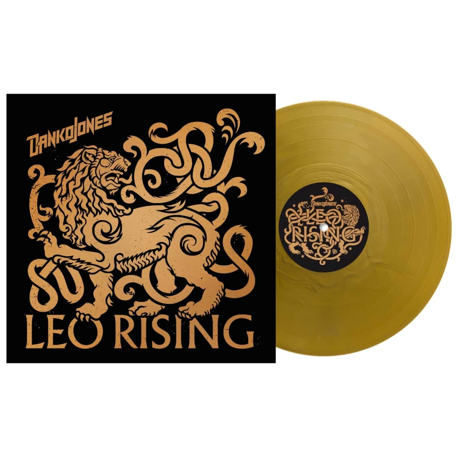Áudio Danko Jones:  Leo Rising (Gold Opaque) Danko Jones