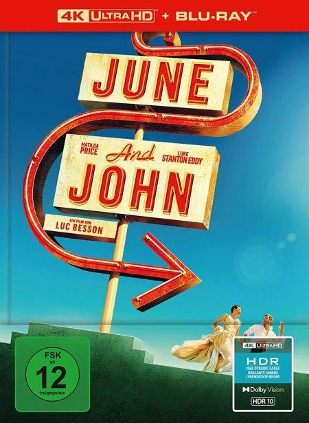 Digital June and John - Limitiertes Mediabook (4K Ultra HD Luc Besson