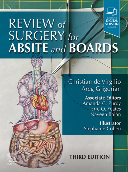 E-kniha Review of Surgery for ABSITE and Boards E-Book Christian DeVirgilio
