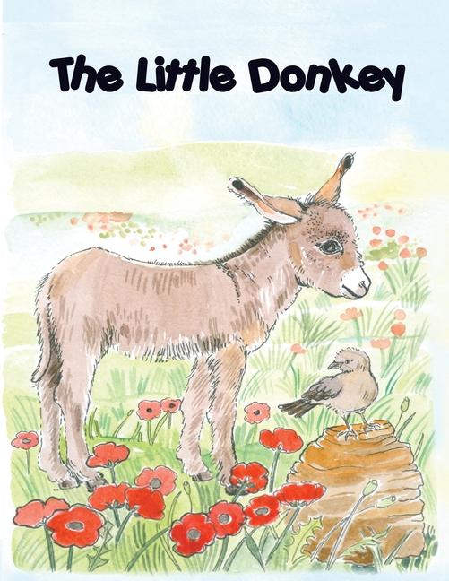 Buch THE LITTLE DONKEY, children's colouring book 
