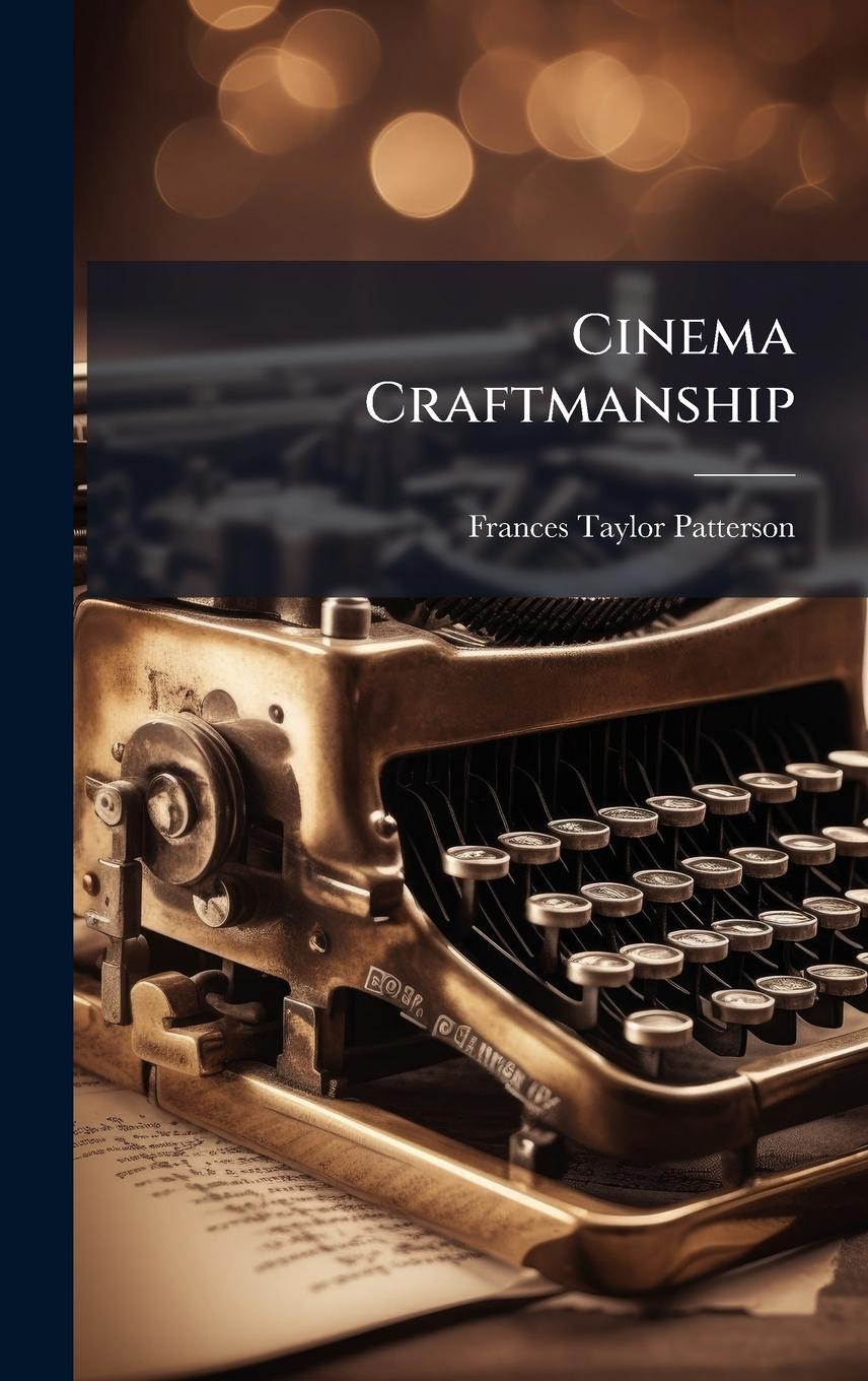 Kniha Cinema Craftmanship 