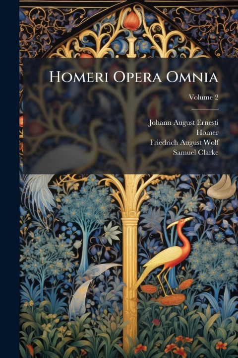 Kniha Homeri Opera Omnia Homer