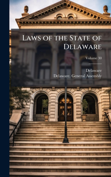 Knjiga Laws of the State of Delaware 