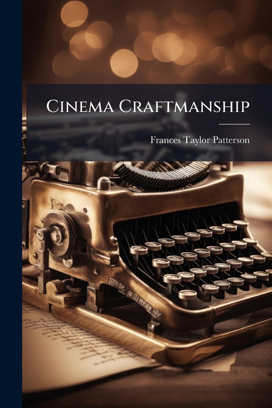 Kniha Cinema Craftmanship 