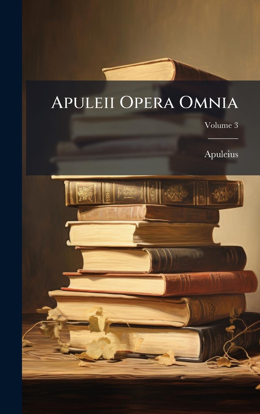 Kniha Apuleii Opera Omnia 