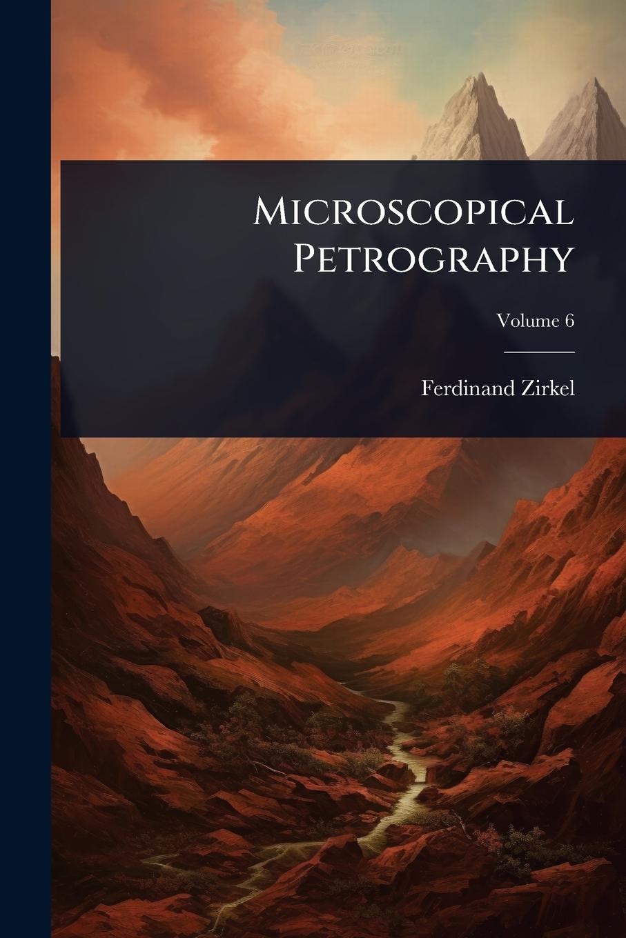 Kniha Microscopical Petrography 