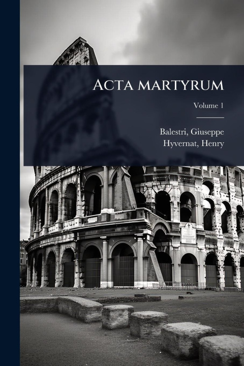 Boek Acta martyrum Henry Hyvernat