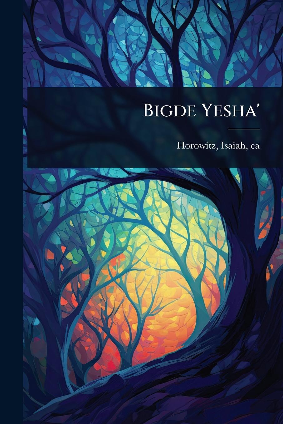 Kniha Bigde Yesha' 
