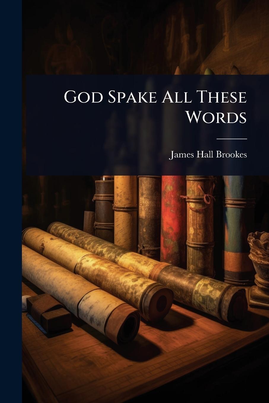 Knjiga God Spake All These Words 