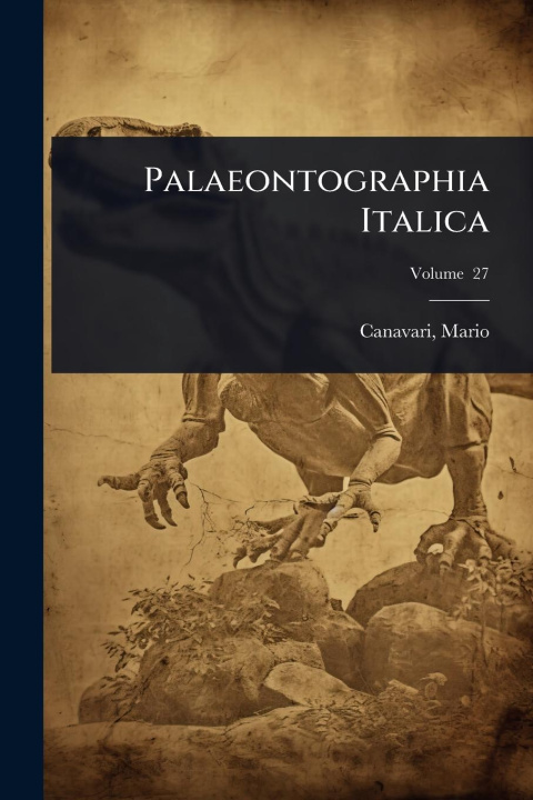 Buch Palaeontographia Italica 
