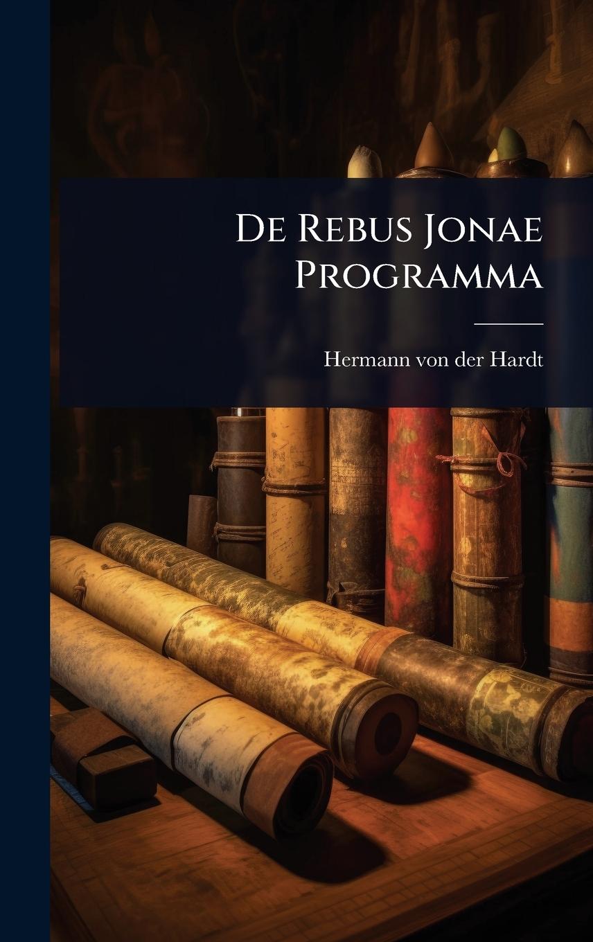 Knjiga De Rebus Jonae Programma 