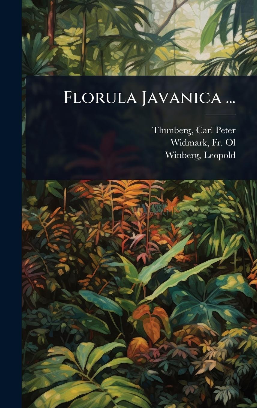 Kniha Florula Javanica ... Widmark Ol