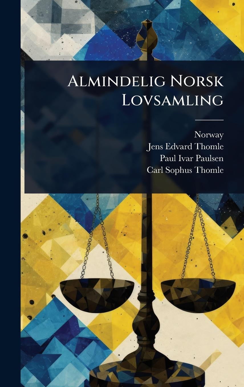 Knjiga Almindelig Norsk Lovsamling 