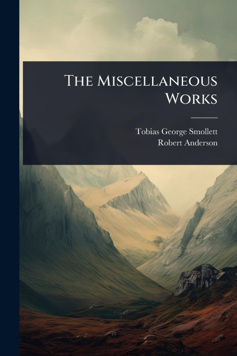 Knjiga The Miscellaneous Works Robert Anderson