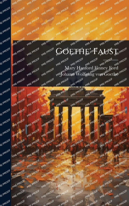 Kniha Goethe' Faust 
